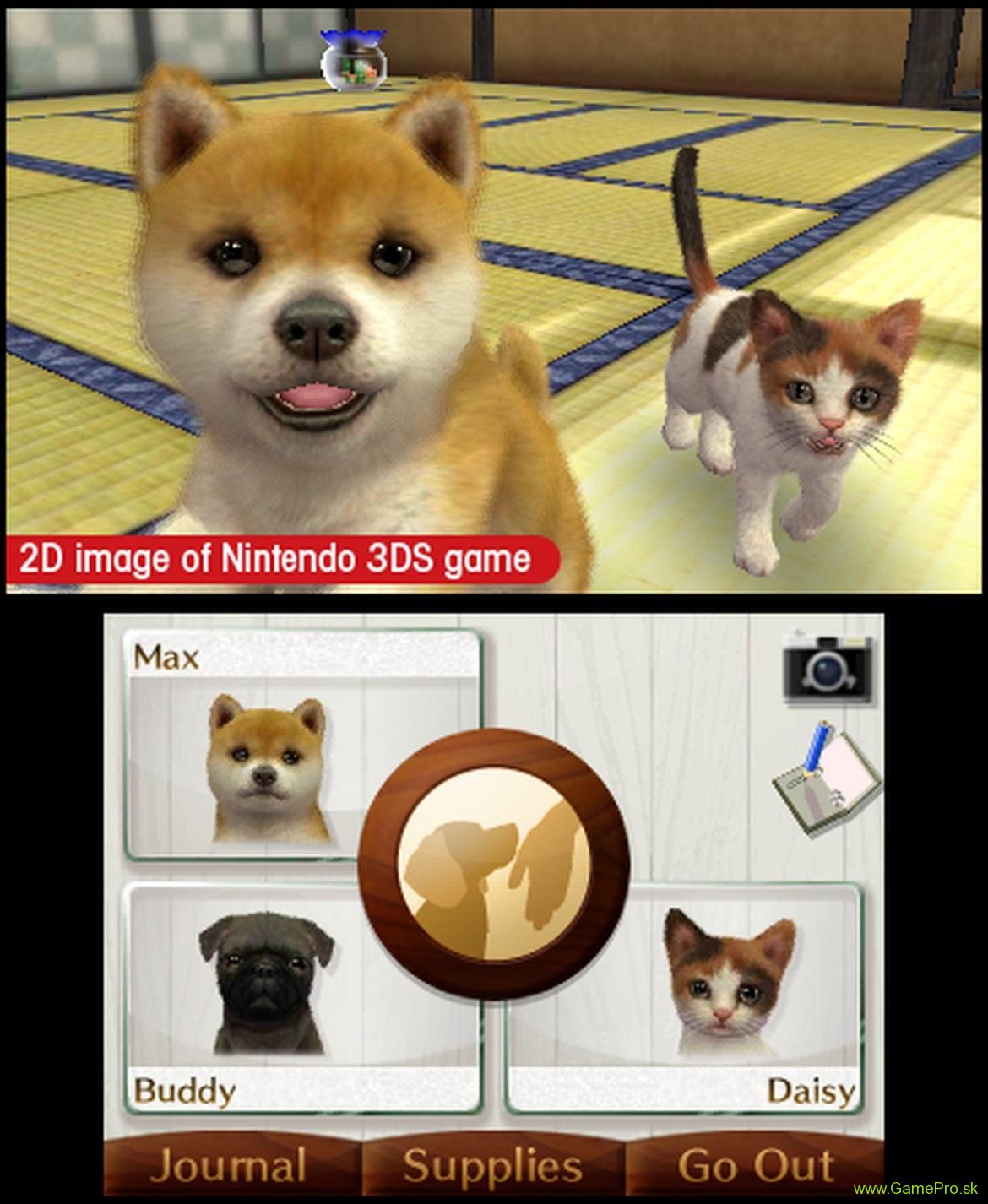 Nintendogs + Cats - Golden Retriever and New Friends (3DS)
