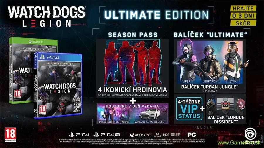 Watch Dogs Legion (Ultimate Edition) (Xbox One)