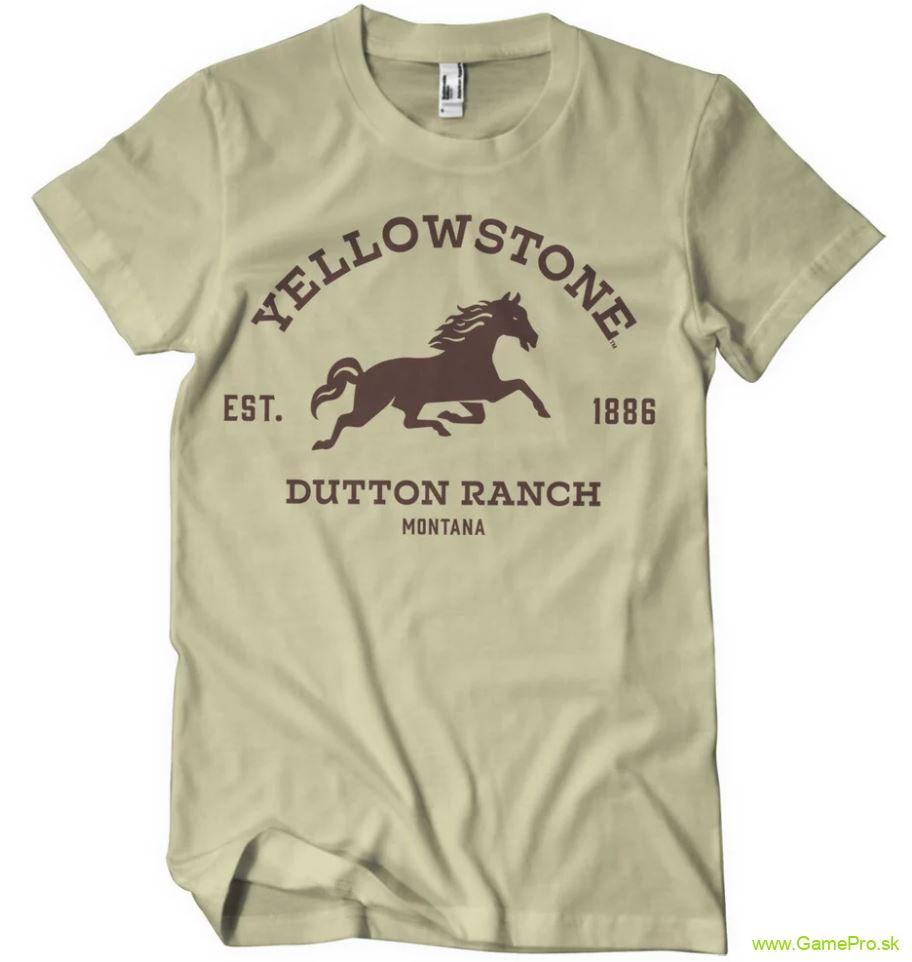 Yellowstone - Dutton Ranch Montana (tričko)