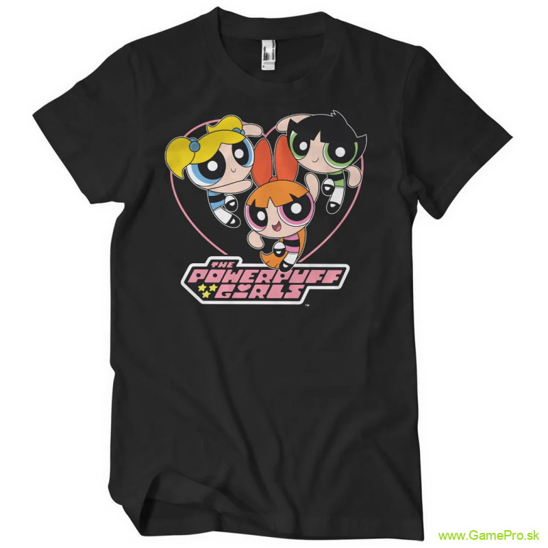 Powerpuff Girls - Heart (tričko)