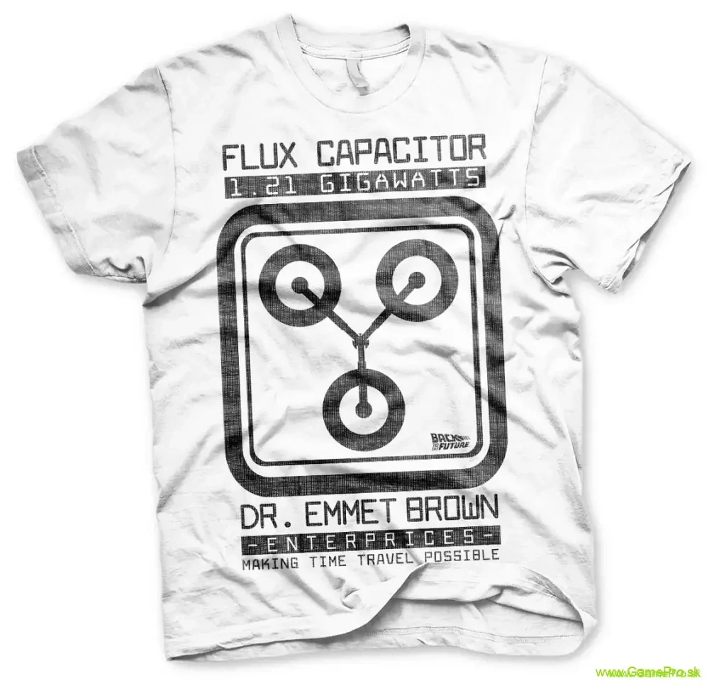Back To The Future Flux Capacitor (tričko)