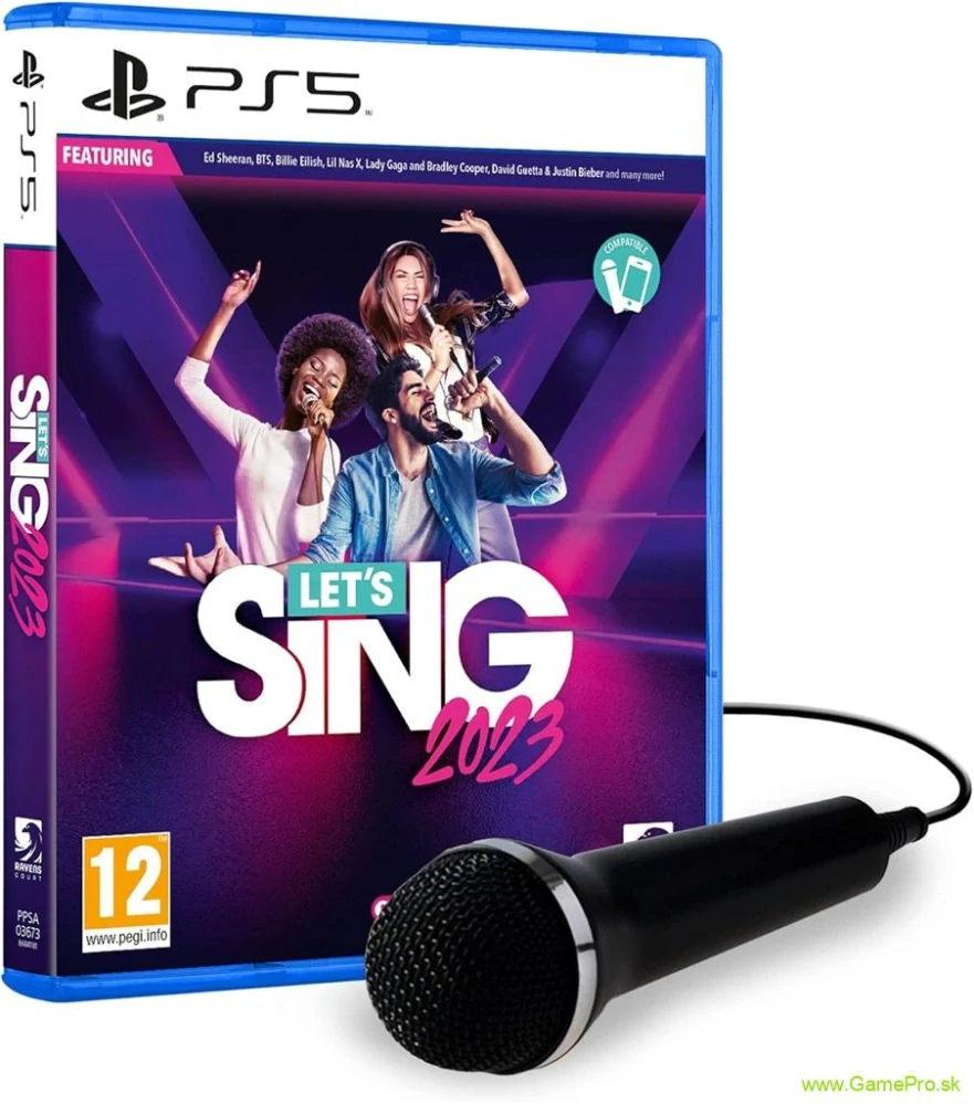 Lets Sing 2023 + 1 mikrofón (PS5)