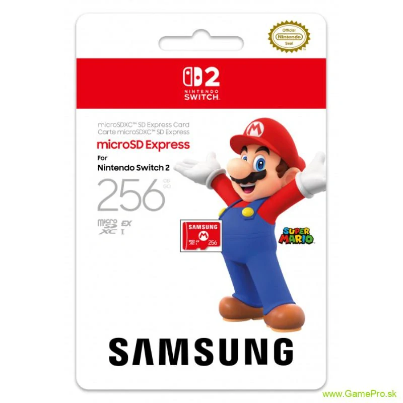Nintendo Switch 2 microSD Express Card 256GB (Samsung)