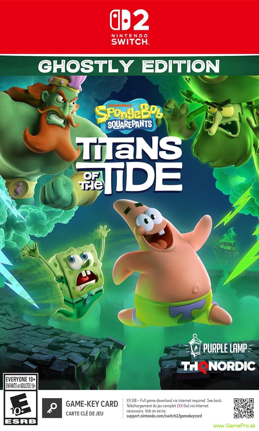 SpongeBob SquarePants - Titans of the Tide (Ghostly Edition) (Switch 2)