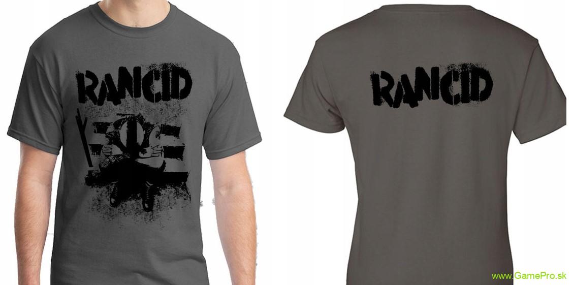 Rancid - Street Rebel (Anthracite) (tričko)