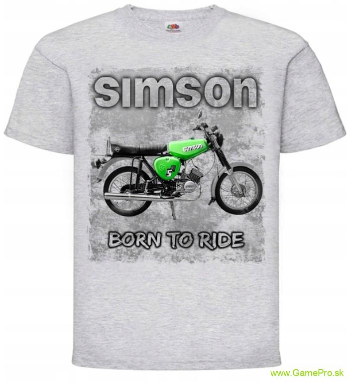 Drive Collection - Simson Born to Ride (tričko)