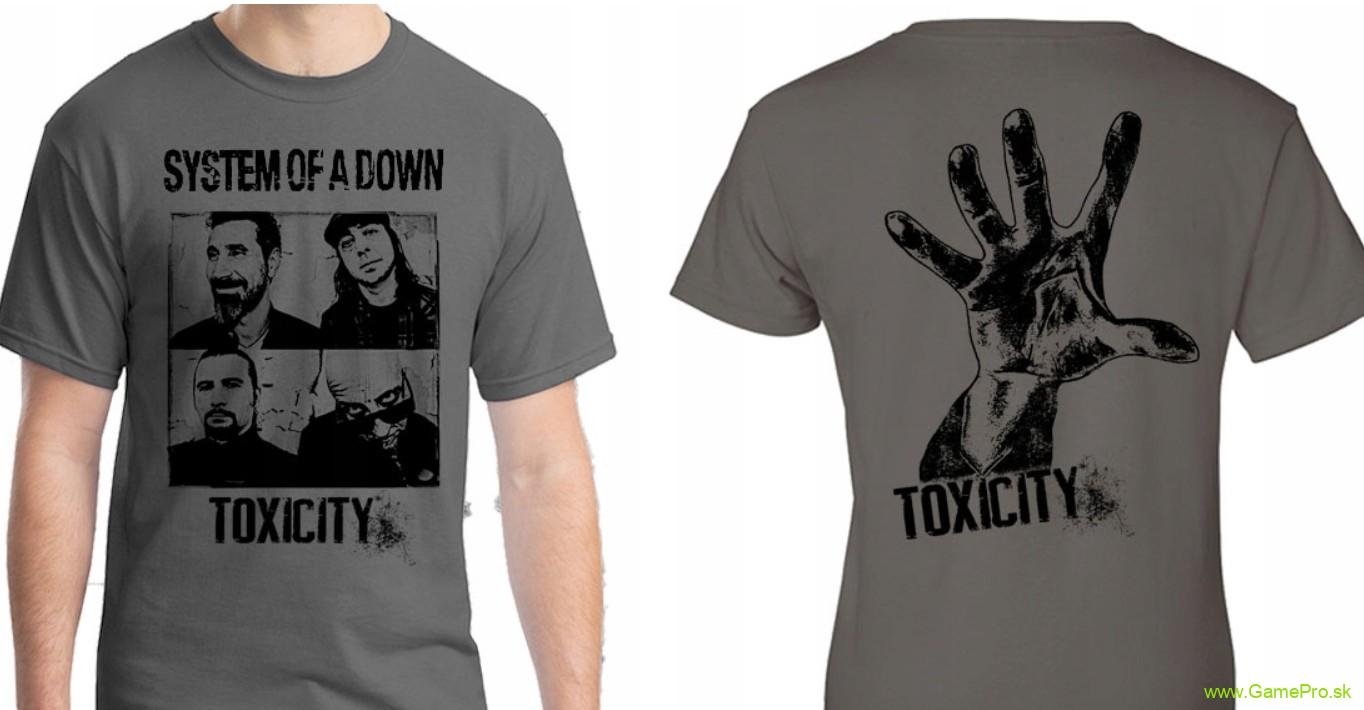 System of a Down - Toxicity Faces (Anthracite) (tričko)