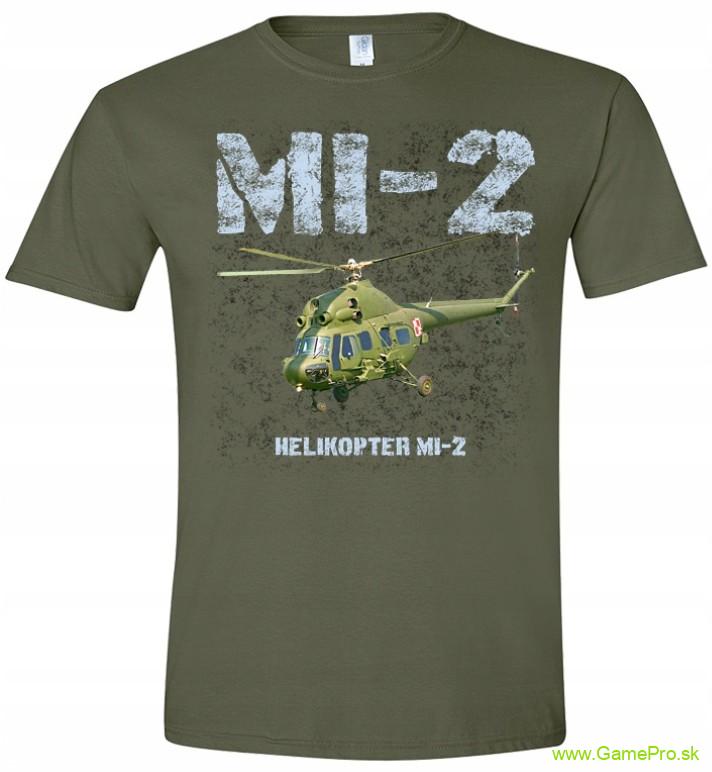 Army Collection - Mi-2 Helicopter (tričko)