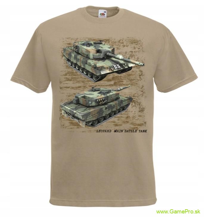 Army Collection - Leopard Main Battle Tank (tričko)