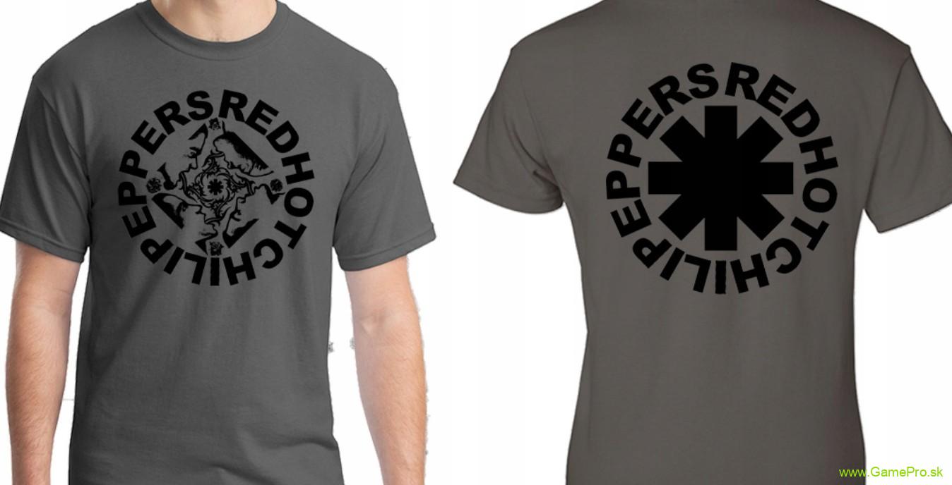 Red Hot Chili Peppers - Logo (Anthracite) (tričko)