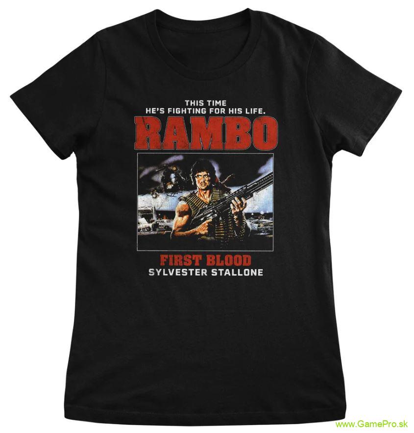 Rambo - Fighting For His Life (dámske tričko)