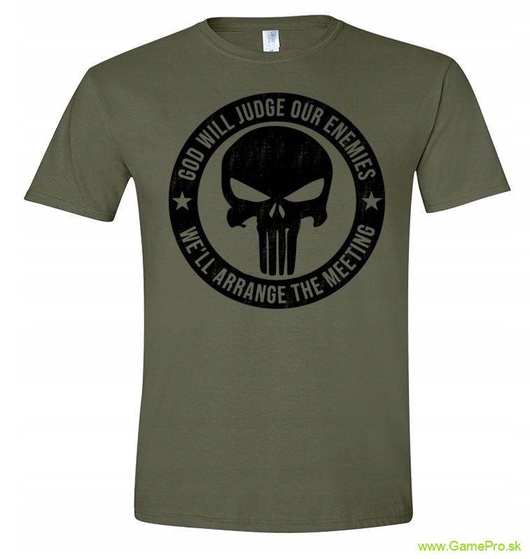 Army Collection - God Will Judge (Statement) (tričko)