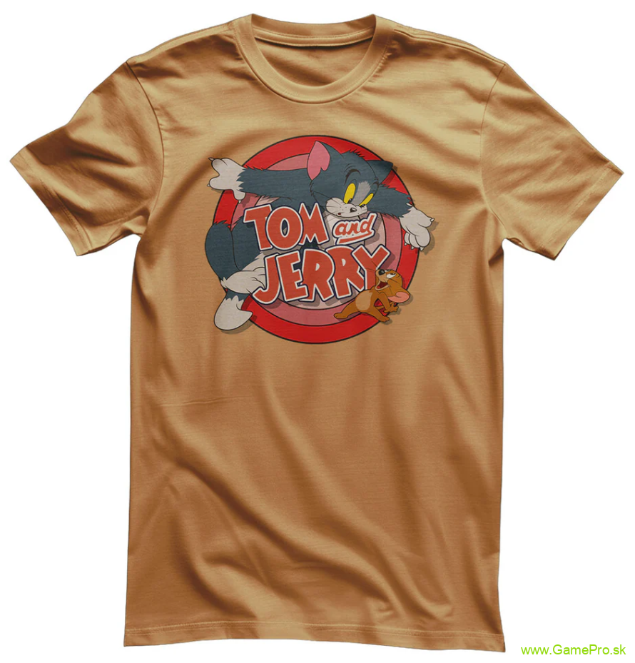 Tom and Jerry - Retro Logo (tričko)