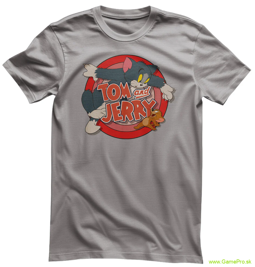 Tom and Jerry - Retro Logo (tričko)