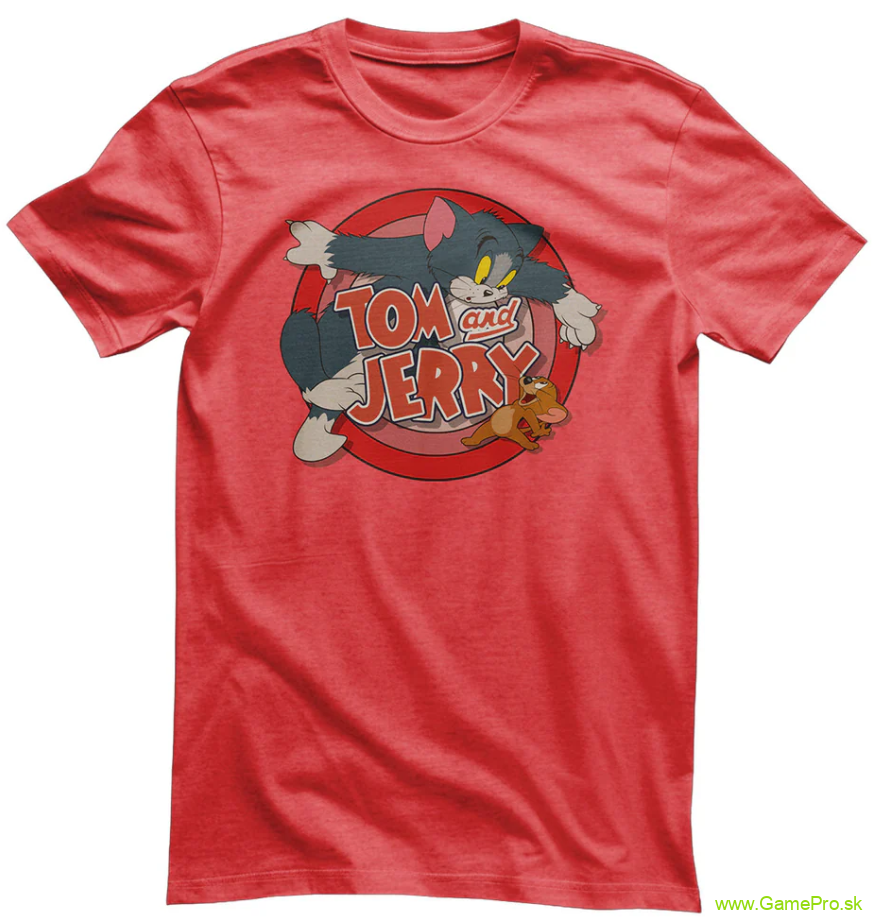 Tom and Jerry - Retro Logo (tričko)