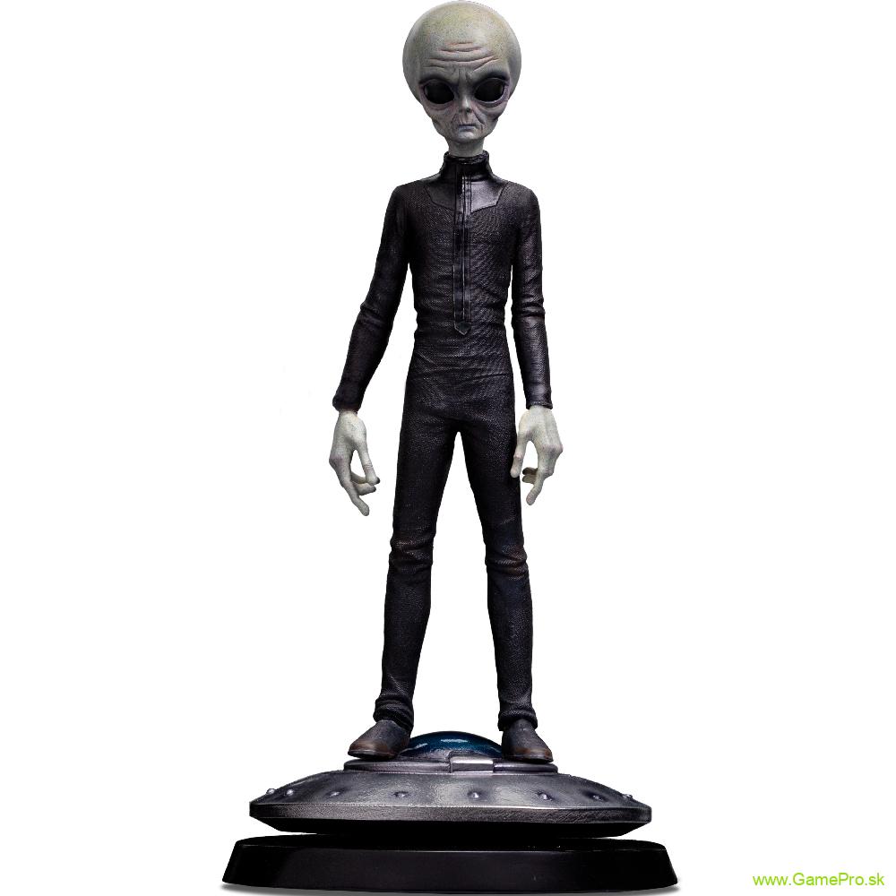 I Want To Believe Art Scale socha 1/10 Alien Grey 21 cm