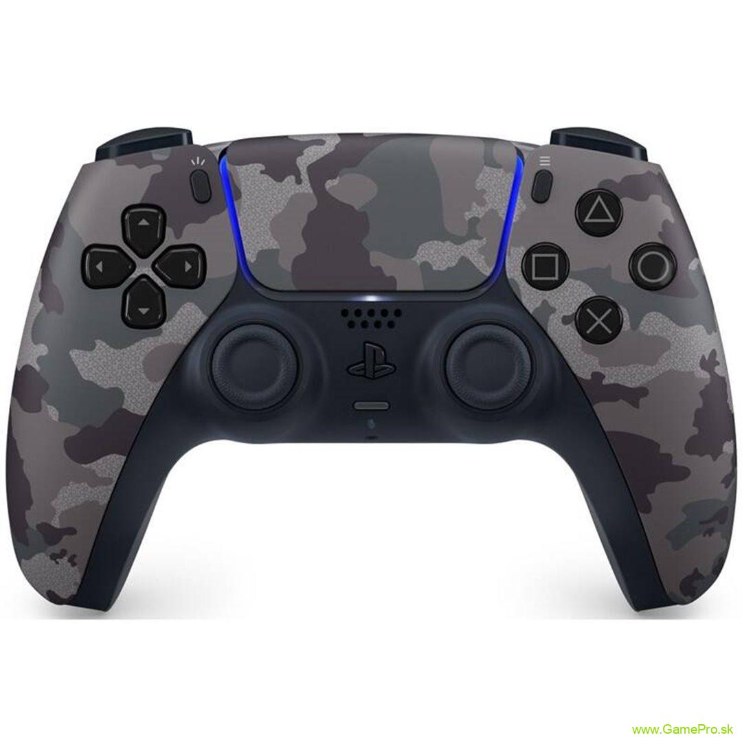 PlayStation 5 DualSense Wireless Controller (Grey Camo)