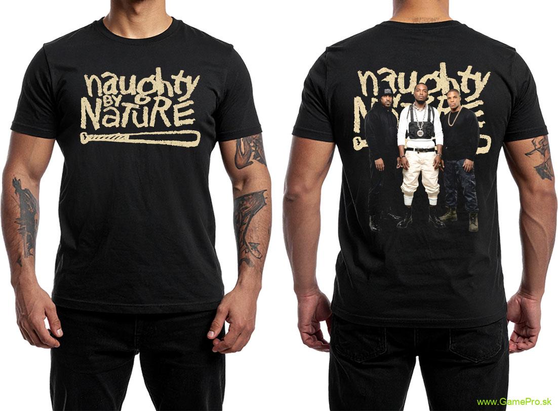 Naughty by Nature - Classic Logo (tričko)