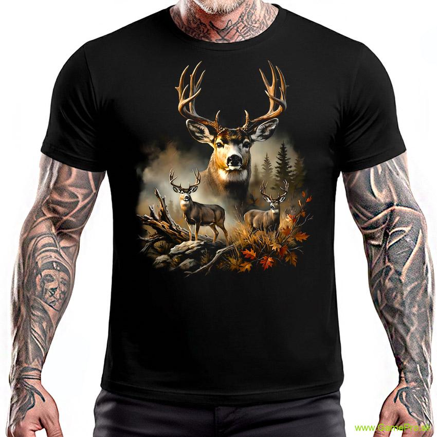 Wild Collection - Majestátny jeleň (tričko)