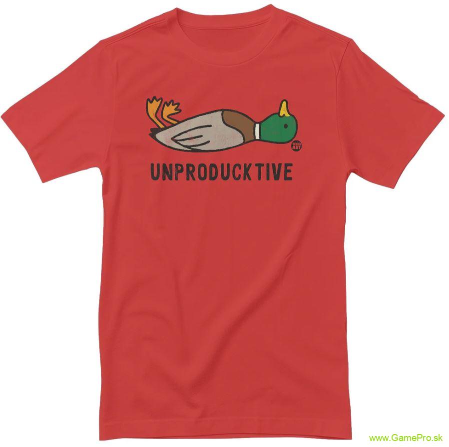 Todd Art - Unproducktive (tričko)