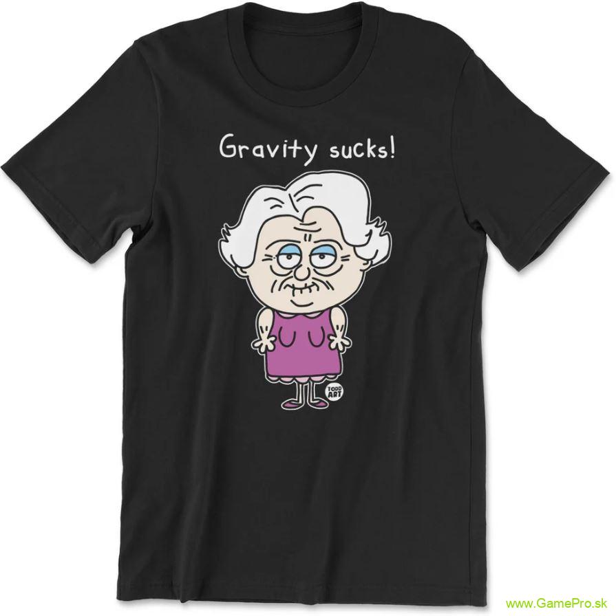 Todd Art - Gravity Sucks (tričko)