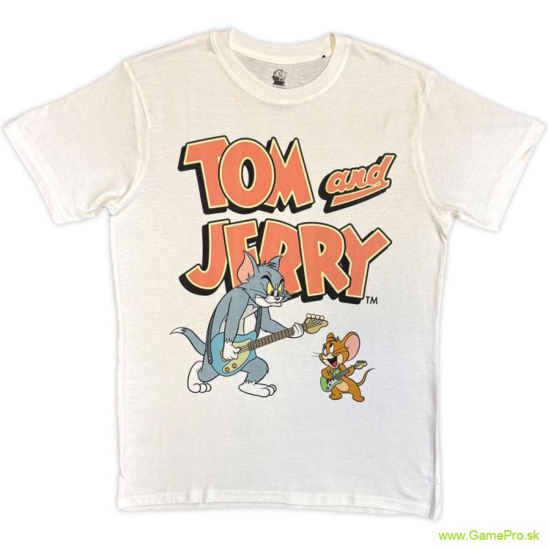 Tom and Jerry - Playing Guitar (tričko)