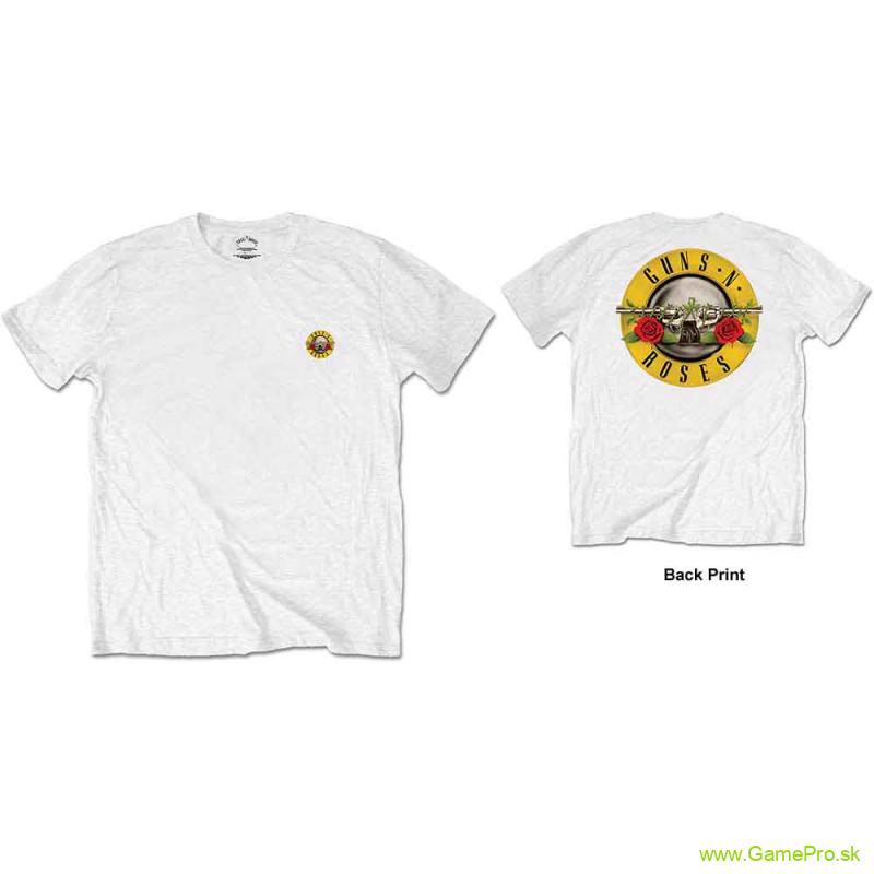 Guns N Roses - Classic Logo (Back Print) (tričko)