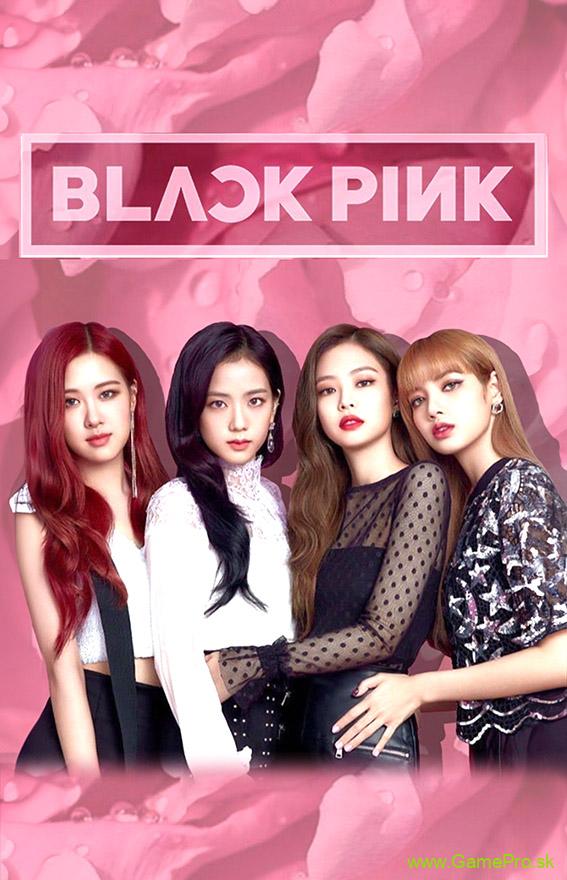 BLACKPINK - Group Pink (vlajka)