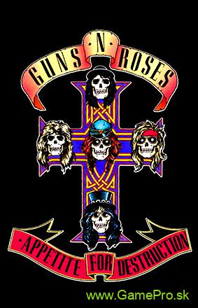 Guns N Roses - Appetite for Destruction (vlajka)