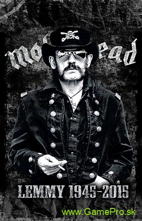 Motorhead - Lemmy 1945-2015 (vlajka)