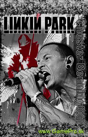 Linkin Park - Chester Bennington (vlajka)