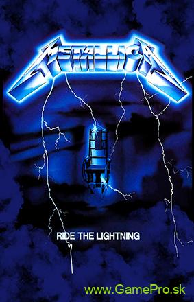 Metallica - Ride the Lightning (vlajka)