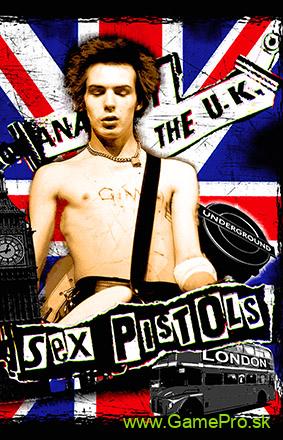 Sex Pistols - Anarchy in the UK (vlajka)