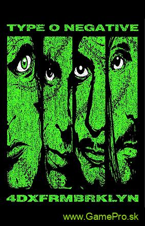 Type O Negative - 4DXFRMBRKLYN (vlajka)