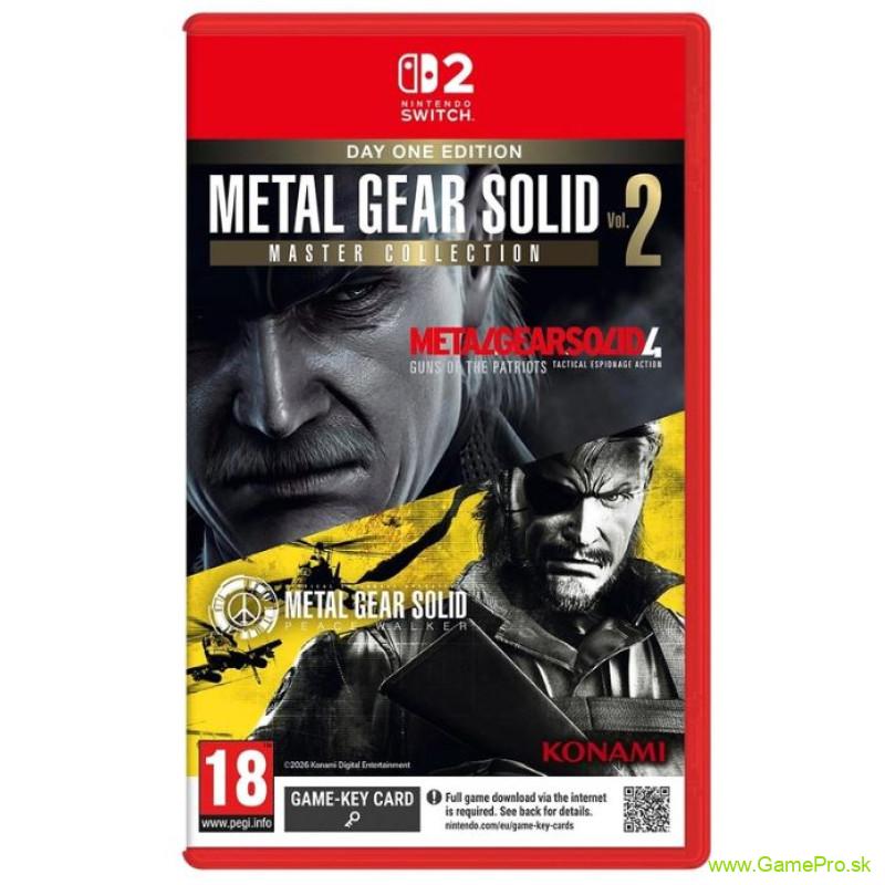 Metal Gear Solid - Master Collection Vol. 2 (Day One Edition) (Switch 2)