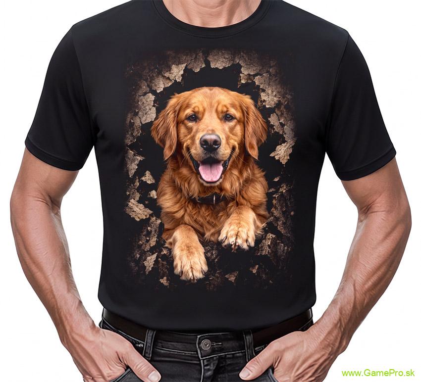 Animal Collection - Golden Retriever (tričko)