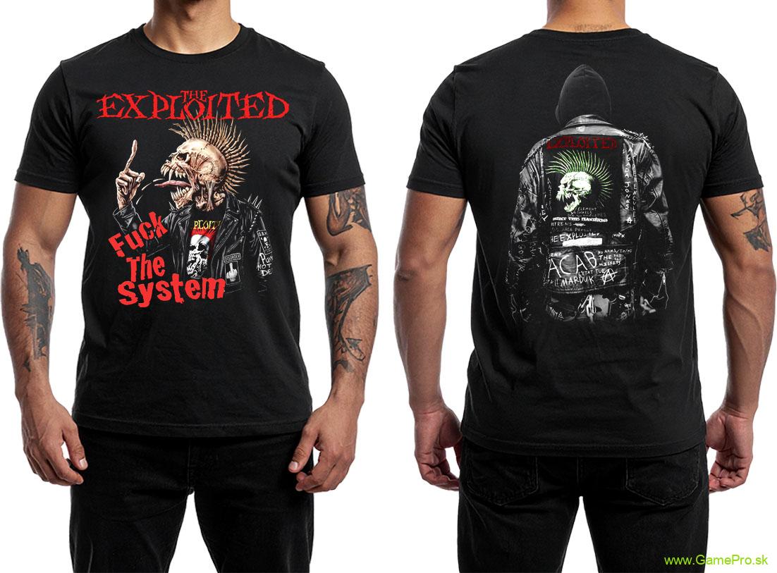Exploited - Fuck The System (Motive 2) (tričko)