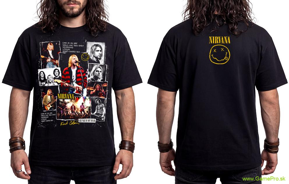 Nirvana - Kurt Cobain Collage (tričko)