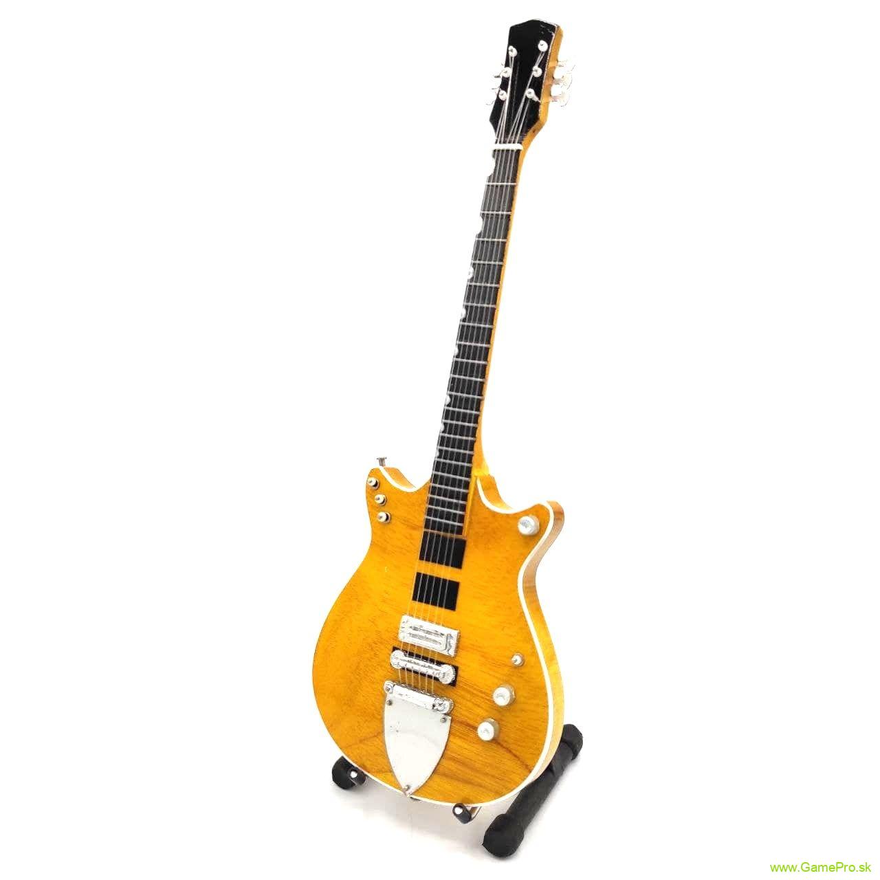 Malcolm Young AC/DC – Natural (miniatúra gitary)