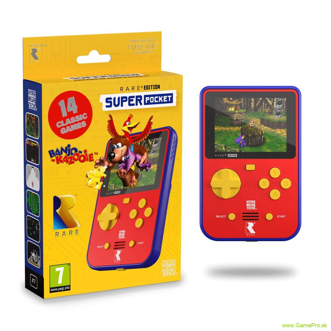 HyperMegaTech! Super Pocket (Rare Edition) herná konzola