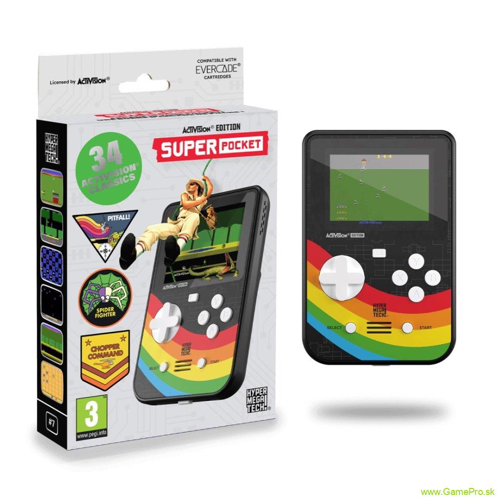 HyperMegaTech! Super Pocket (Activision Edition) herná konzola