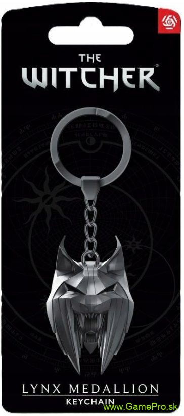 Witcher (Zaklínač) - Lynx Medallion (kľúčenka)