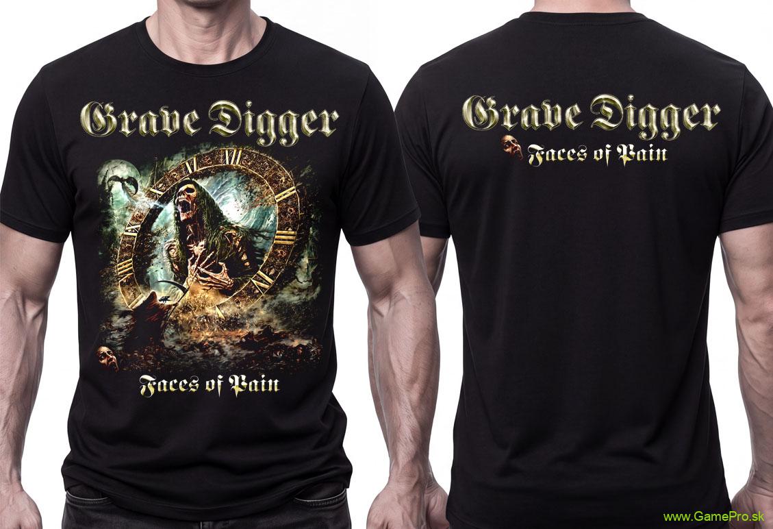 Grave Digger - Faces of Pain (tričko)
