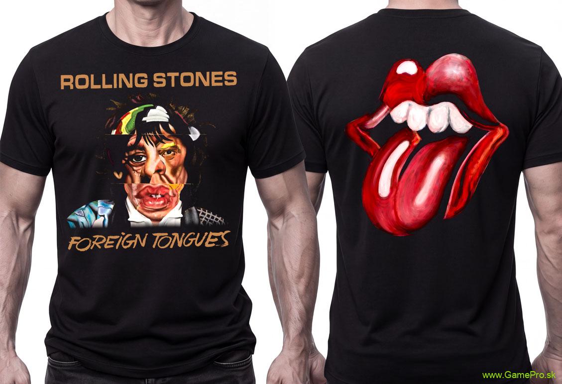 Rolling Stones - Foreign Tongues (tričko)