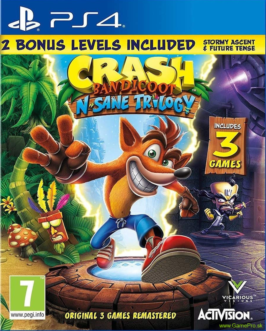 Crash Bandicoot N. Sane Trilogy (PS4)