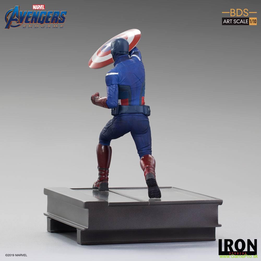 Avengers Endgame BDS Art Scale socha 1/10 Captain America 21 cm