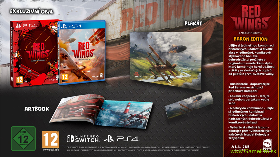 Red Wings - Aces of the Sky (Baron Edition) (PS4)