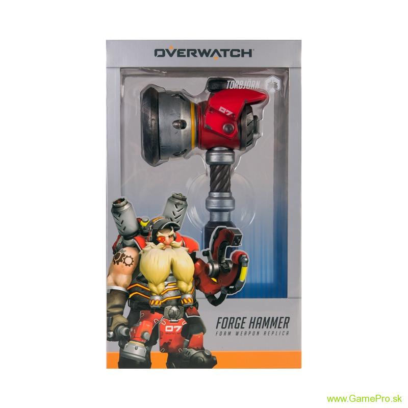 Overwatch Foam replika 1/1 Torbjorns Hammer (Window Box) 40 cm