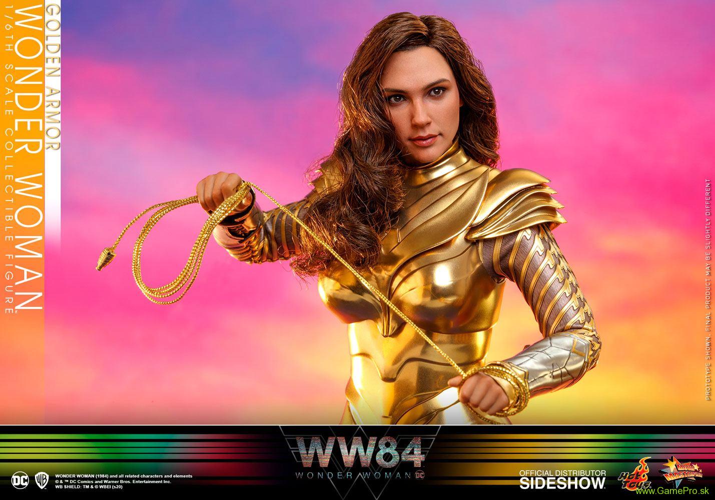Wonder Woman 1984 Movie Masterpiece akčná figúrka 1/6 Golden Armor Wonder Woman 30 cm