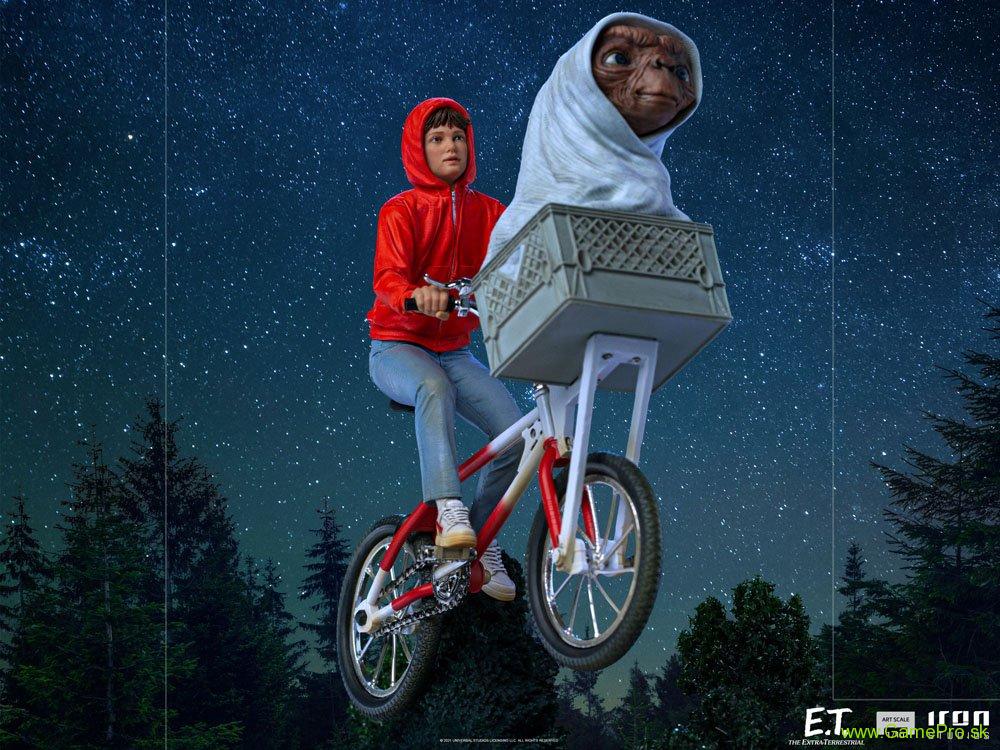 E.T. the Extra-Terrestrial Art Scale socha 1/10 E.T. and Elliot 24 cm